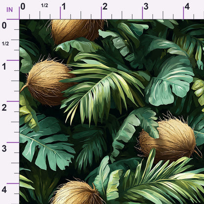 Palm Grove Pattern 15 Minky Fabric