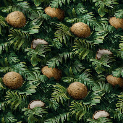 Palm Grove Pattern 3 Minky Fabric