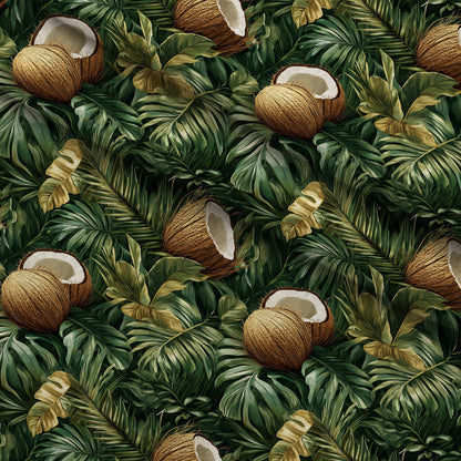 Palm Grove Pattern 4 Minky Fabric