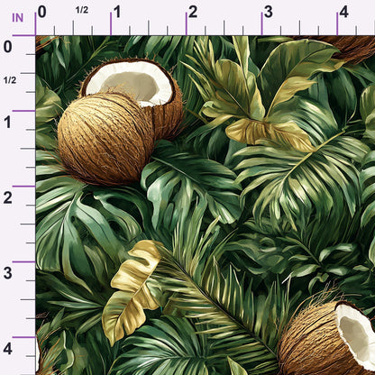 Palm Grove Pattern 4 Minky Fabric