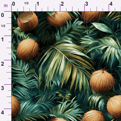 Palm Grove Pattern 6 Minky Fabric