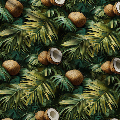 Palm Grove Pattern 8 Minky Fabric