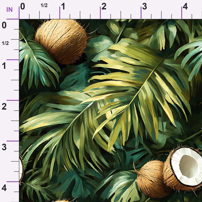 Palm Grove Pattern 8 Minky Fabric