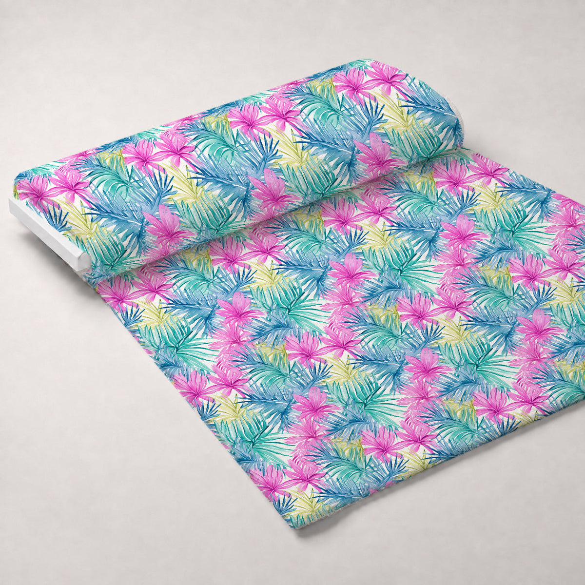 Paradise Palms Pattern 2 Minky Fabric