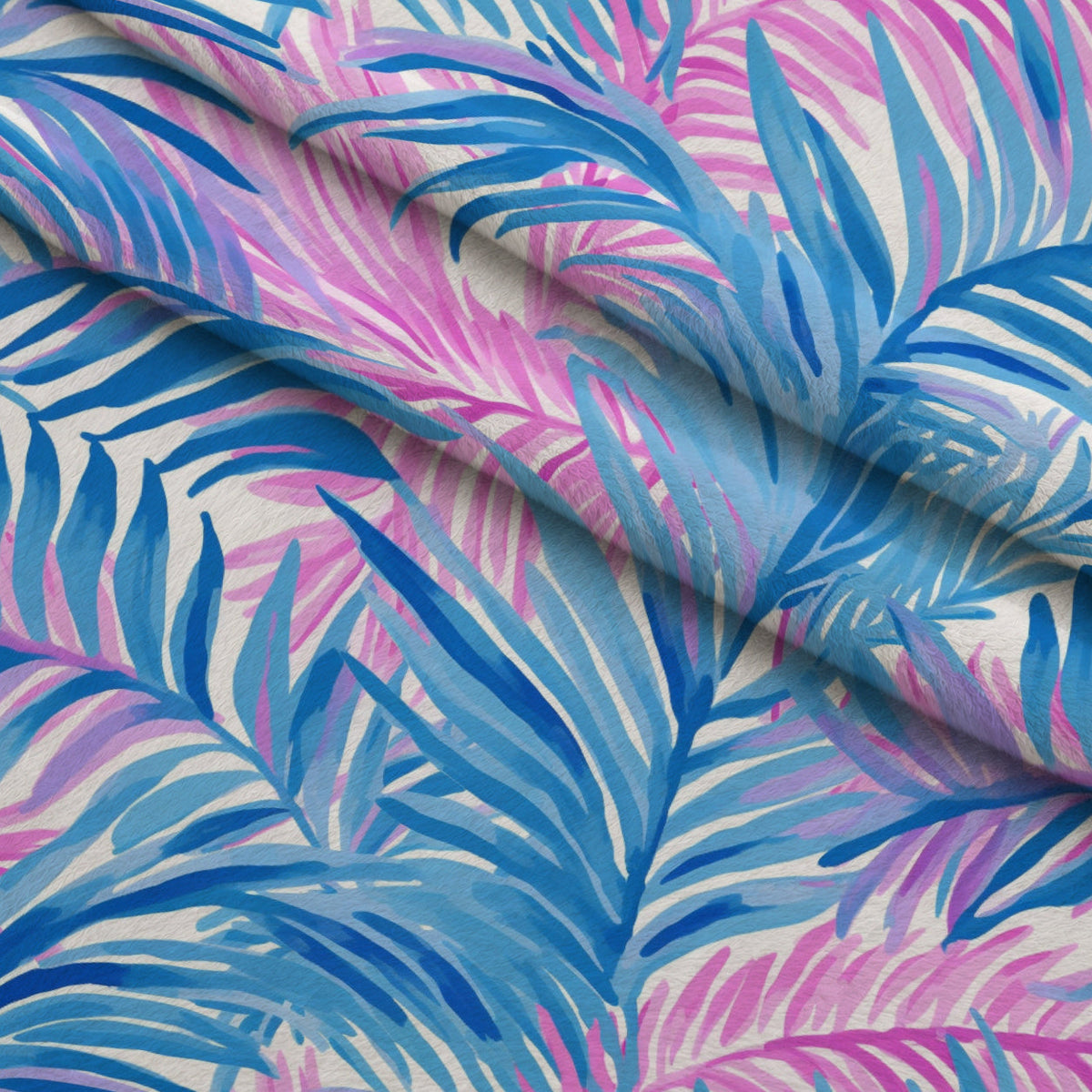 Paradise Palms Pattern 3 Minky Fabric