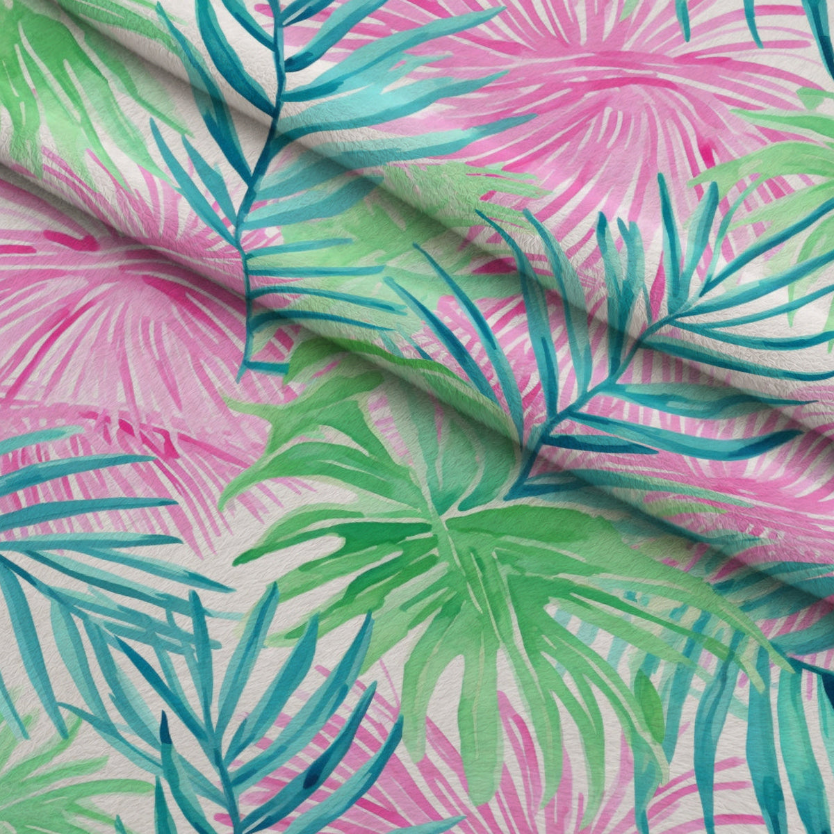Paradise Palms Pattern 7 Minky Fabric