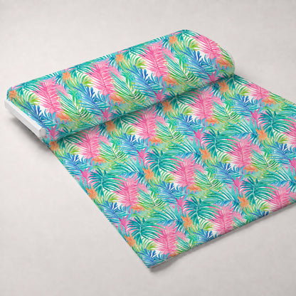 Paradise Palms Pattern 8 Minky Fabric