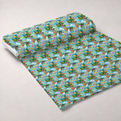 Paradise Punch Pattern 1 Minky Fabric