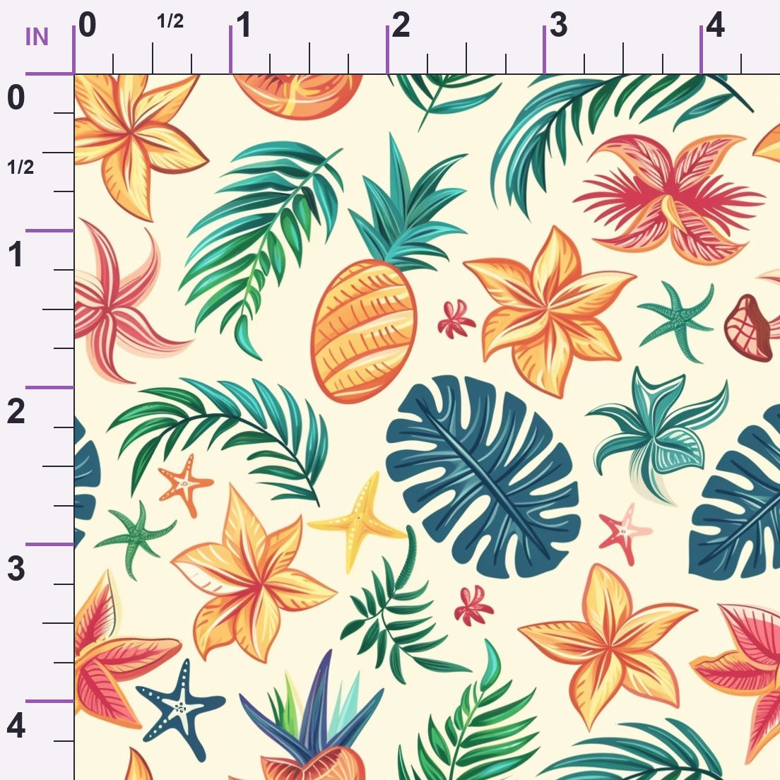 Paradise Punch Pattern 12 Minky Fabric