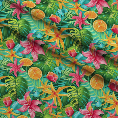 Paradise Punch Pattern 4 Minky Fabric