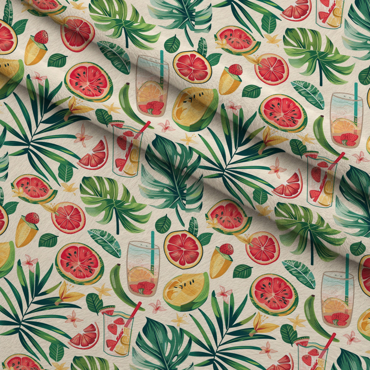 Paradise Punch Pattern 5 Minky Fabric