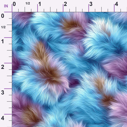 Pastel Plush Pattern 1 Minky Fabric