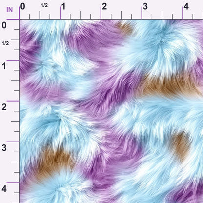 Pastel Plush Pattern 5 Minky Fabric