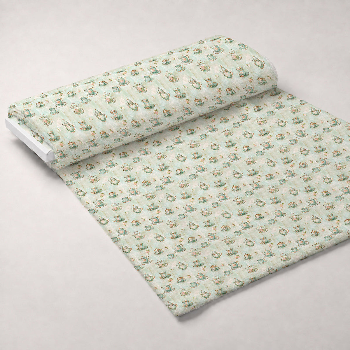 Pastel Porcelain Pattern 12 Minky Fabric