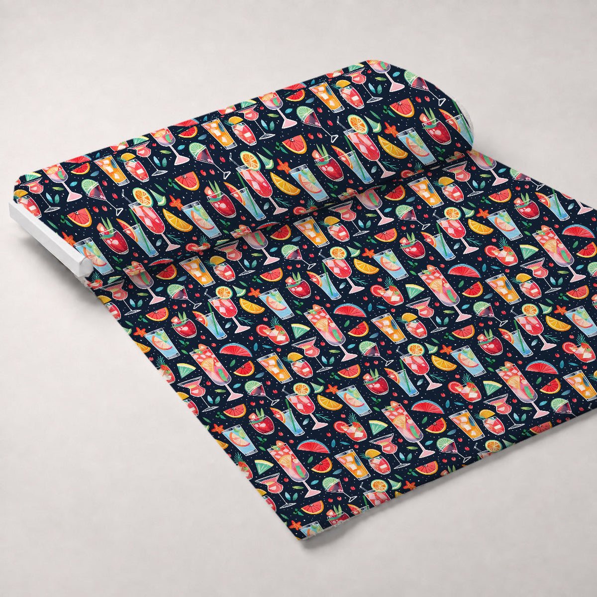 Pastel Sips Pattern 10 Minky Fabric