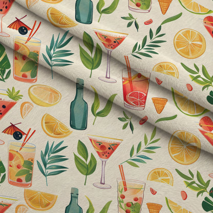 Pastel Sips Pattern 11 Minky Fabric