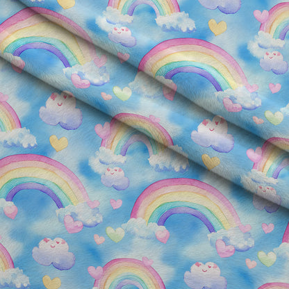 Pastel Sky Dreams Pattern 11 Minky Fabric