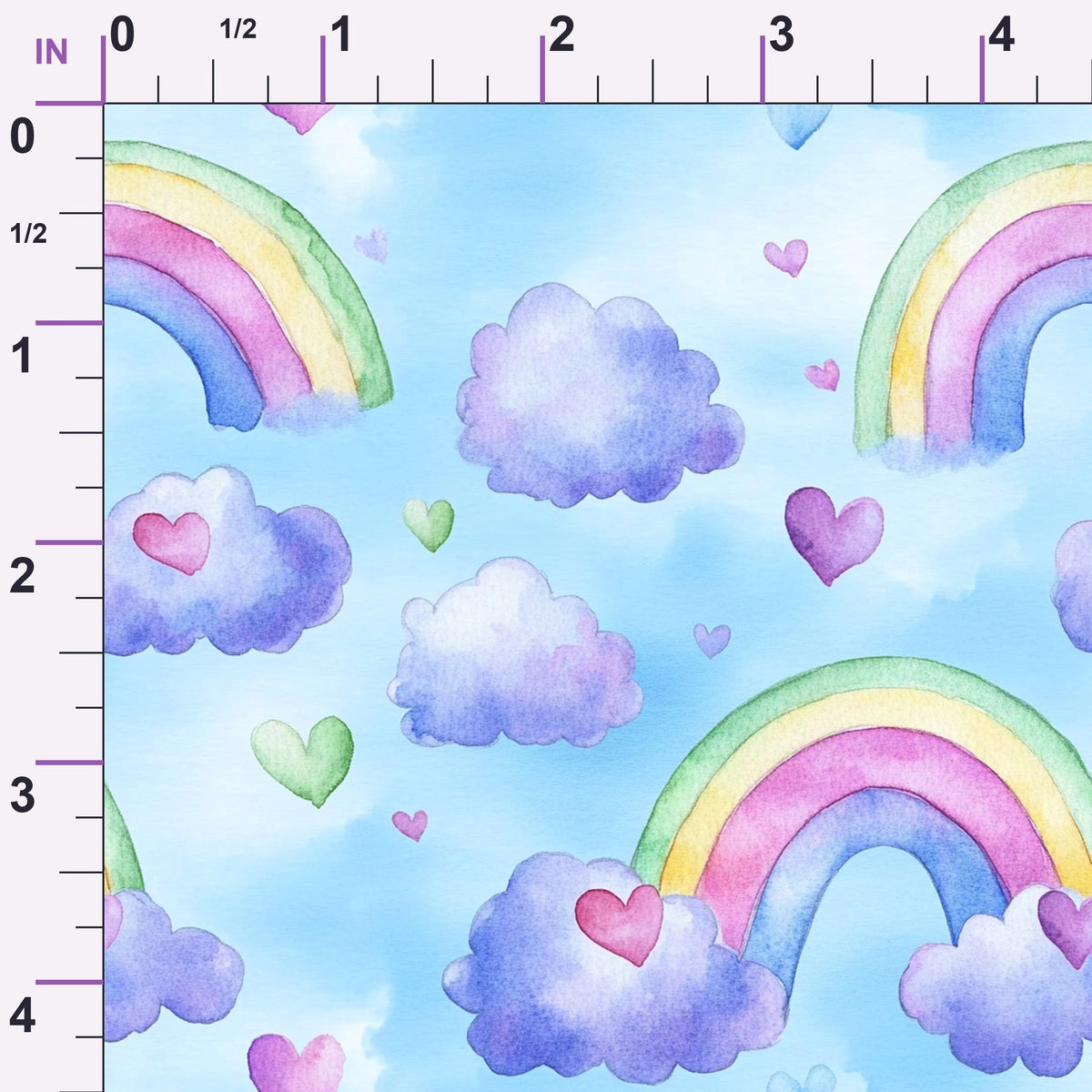 Pastel Sky Dreams Pattern 13 Minky Fabric