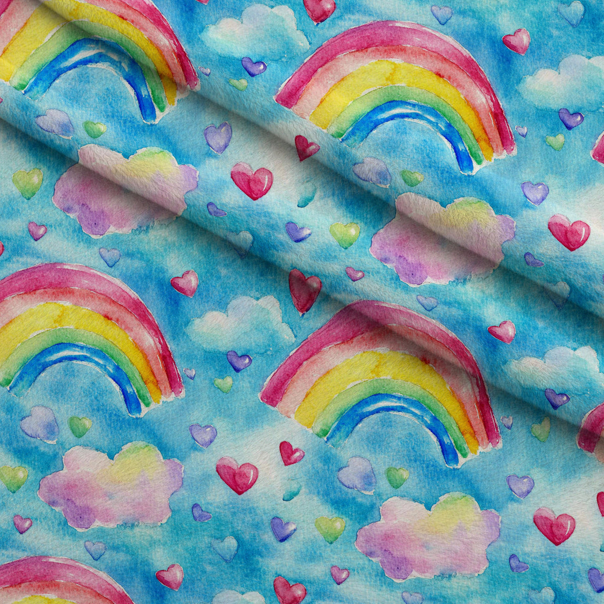 Pastel Sky Dreams Pattern 14 Minky Fabric