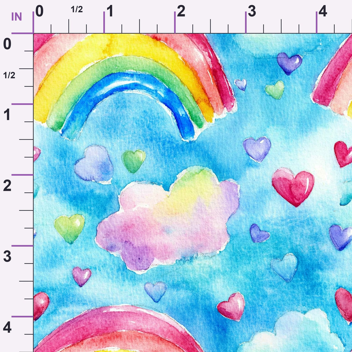 Pastel Sky Dreams Pattern 14 Minky Fabric