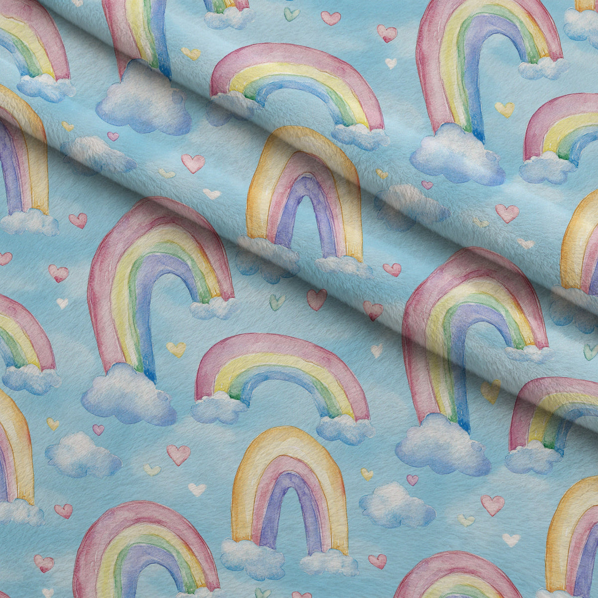 Pastel Sky Dreams Pattern 6 Minky Fabric