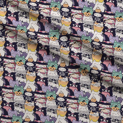 Pastel Spiderwebs Pattern 1 Minky Fabric