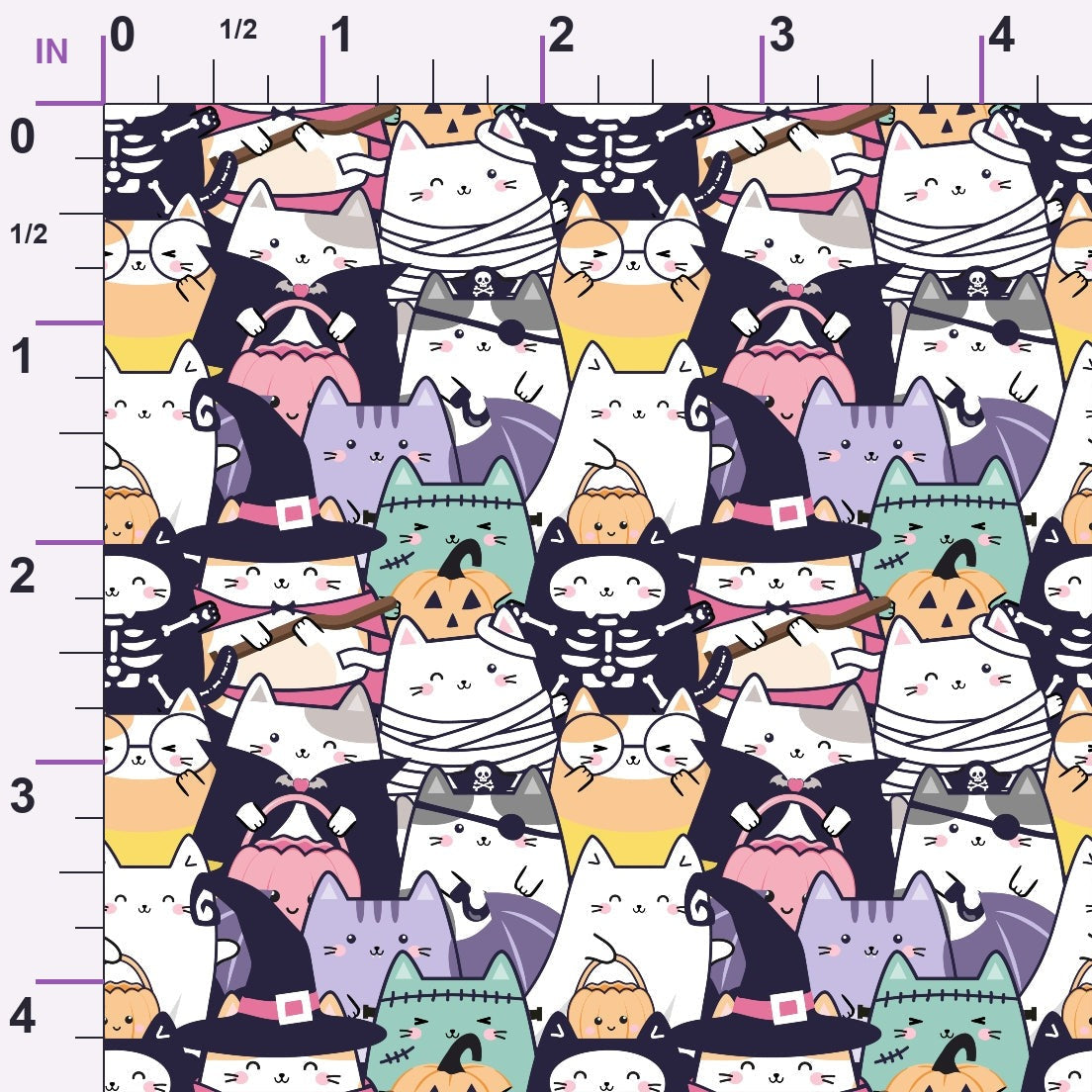 Pastel Spiderwebs Pattern 1 Minky Fabric