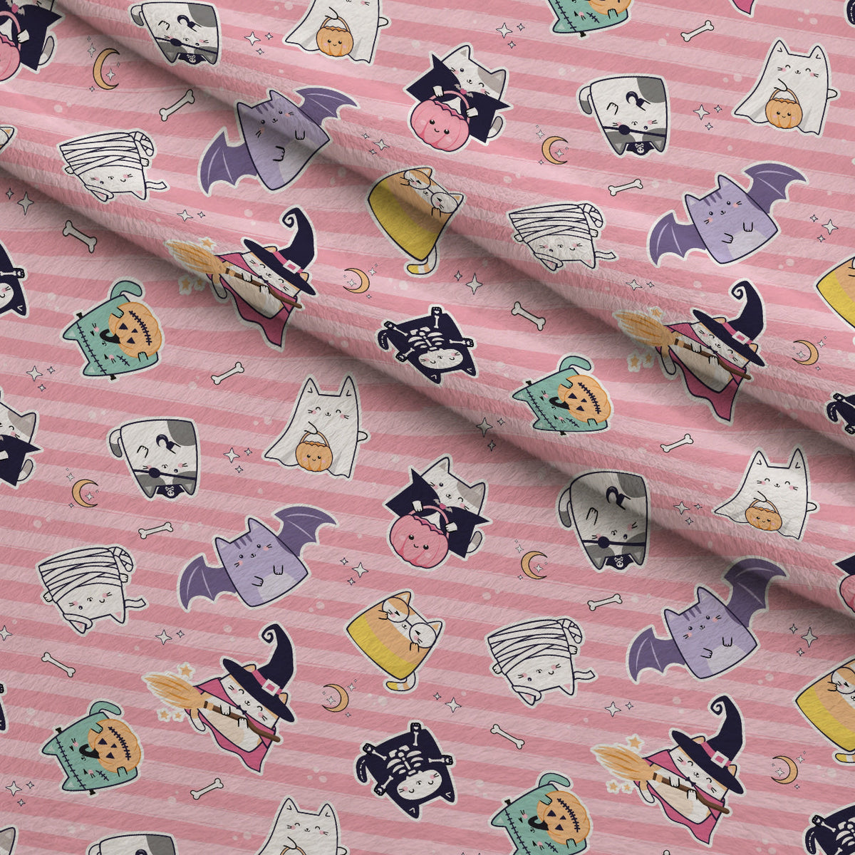 Pastel Spiderwebs Pattern 14 Minky Fabric
