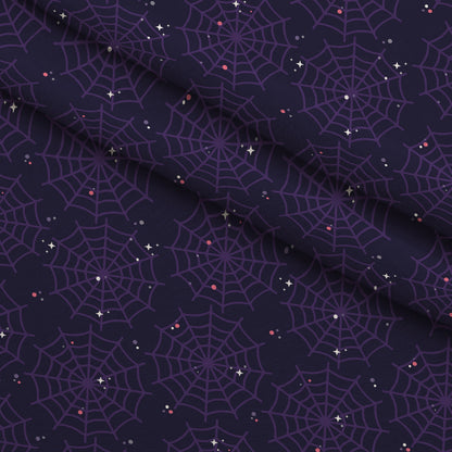 Pastel Spiderwebs Pattern 15 Minky Fabric
