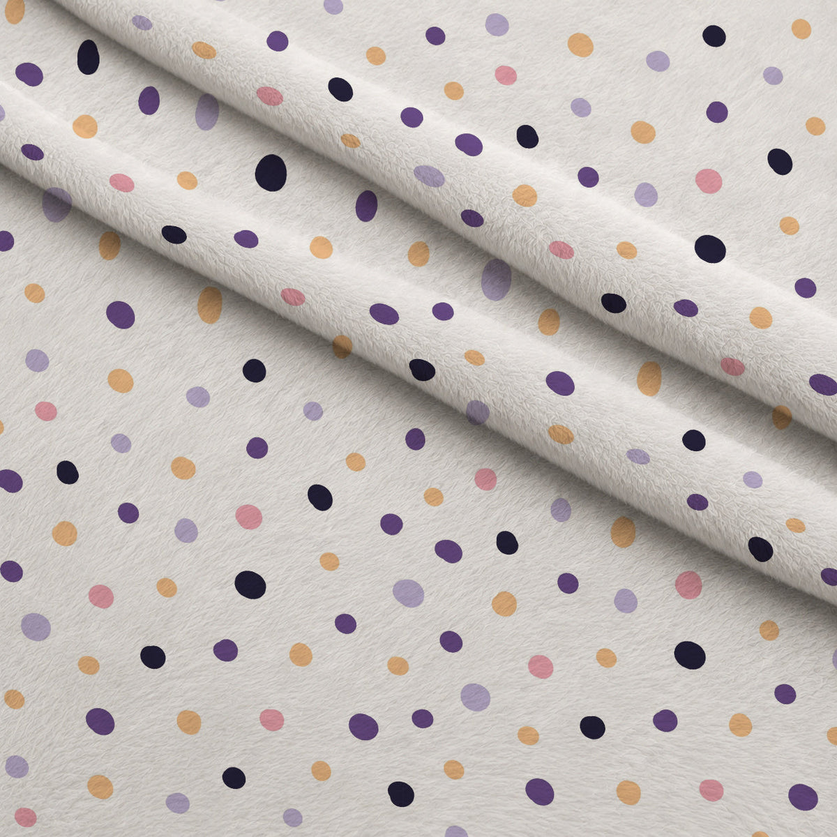 Pastel Spiderwebs Pattern 2 Minky Fabric