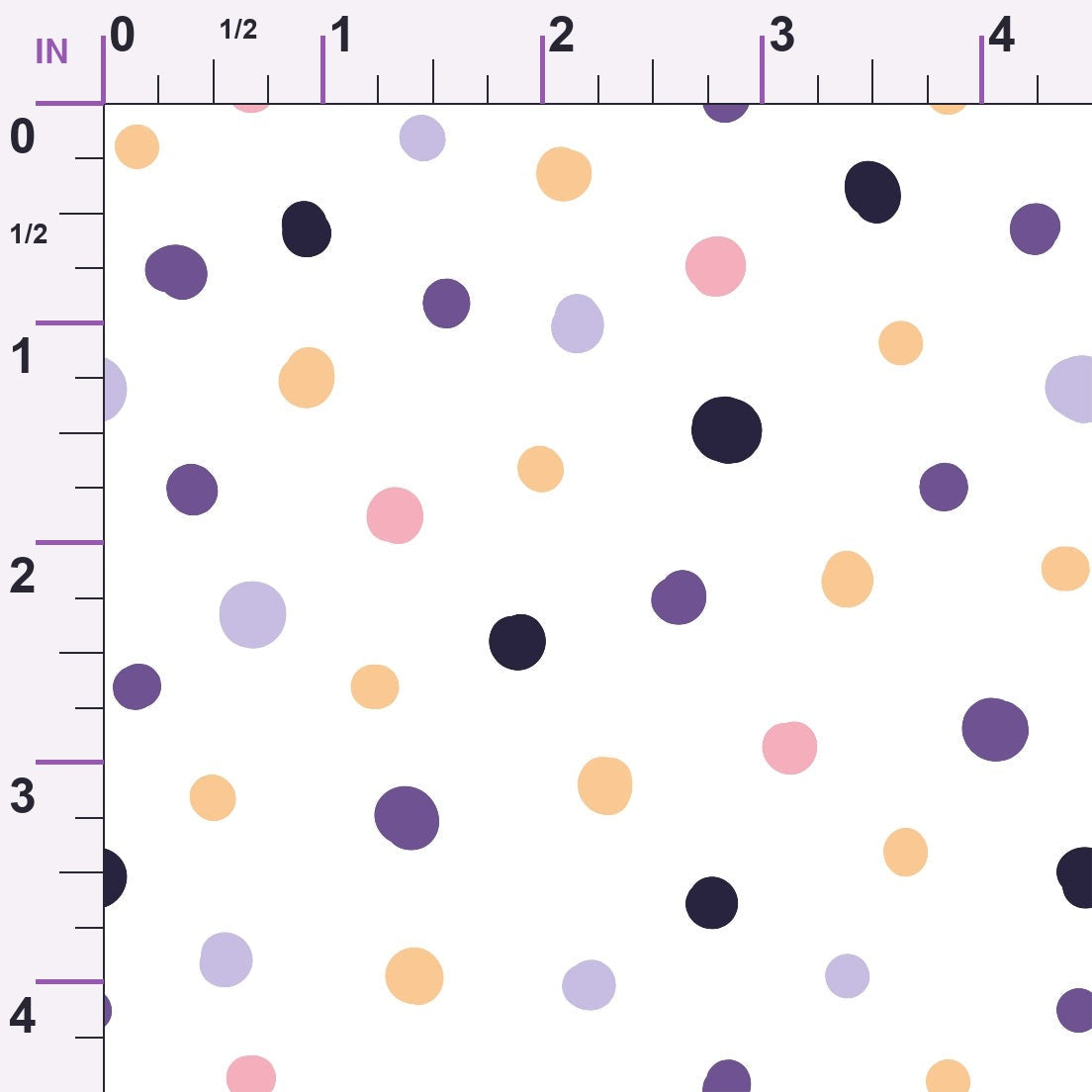 Pastel Spiderwebs Pattern 2 Minky Fabric