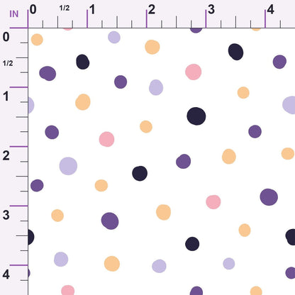 Pastel Spiderwebs Pattern 2 Minky Fabric