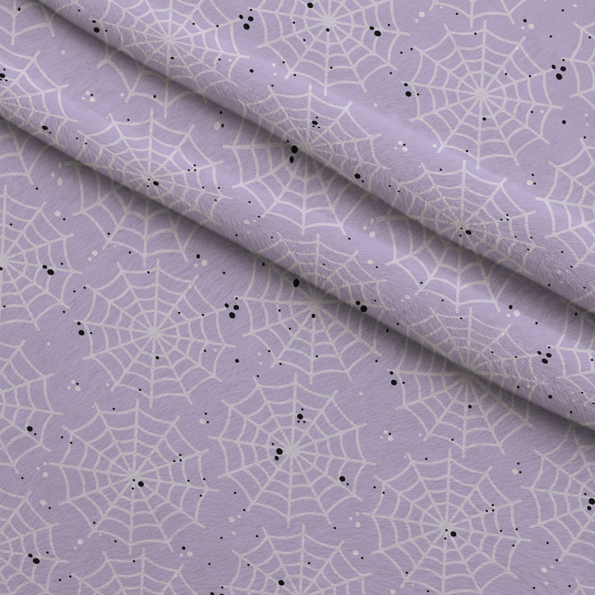 Pastel Spiderwebs Pattern 7 Minky Fabric