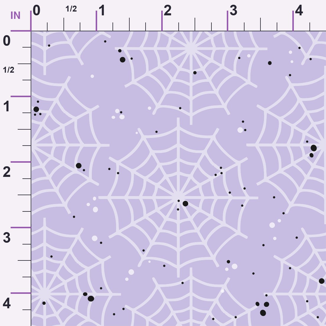 Pastel Spiderwebs Pattern 7 Minky Fabric