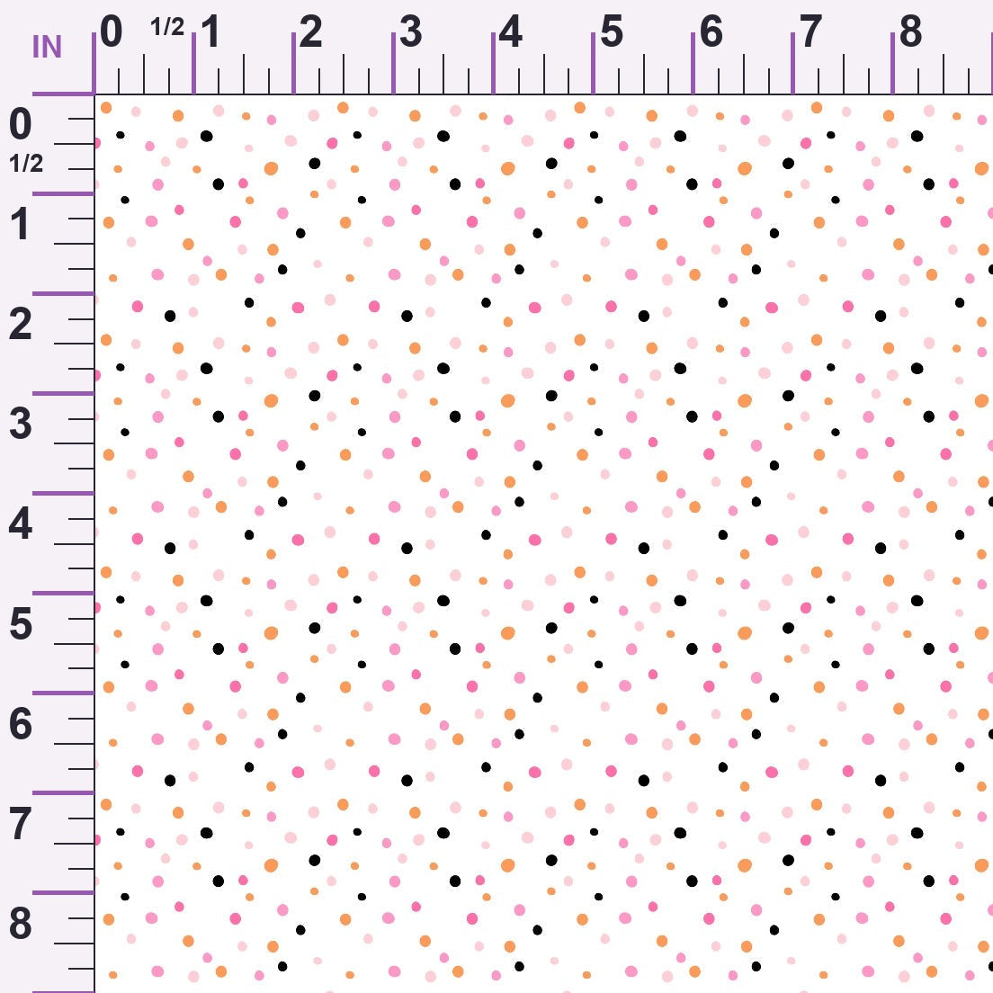 Pastel Spooks Pattern 1 Minky Fabric