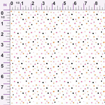 Pastel Spooks Pattern 1 Minky Fabric