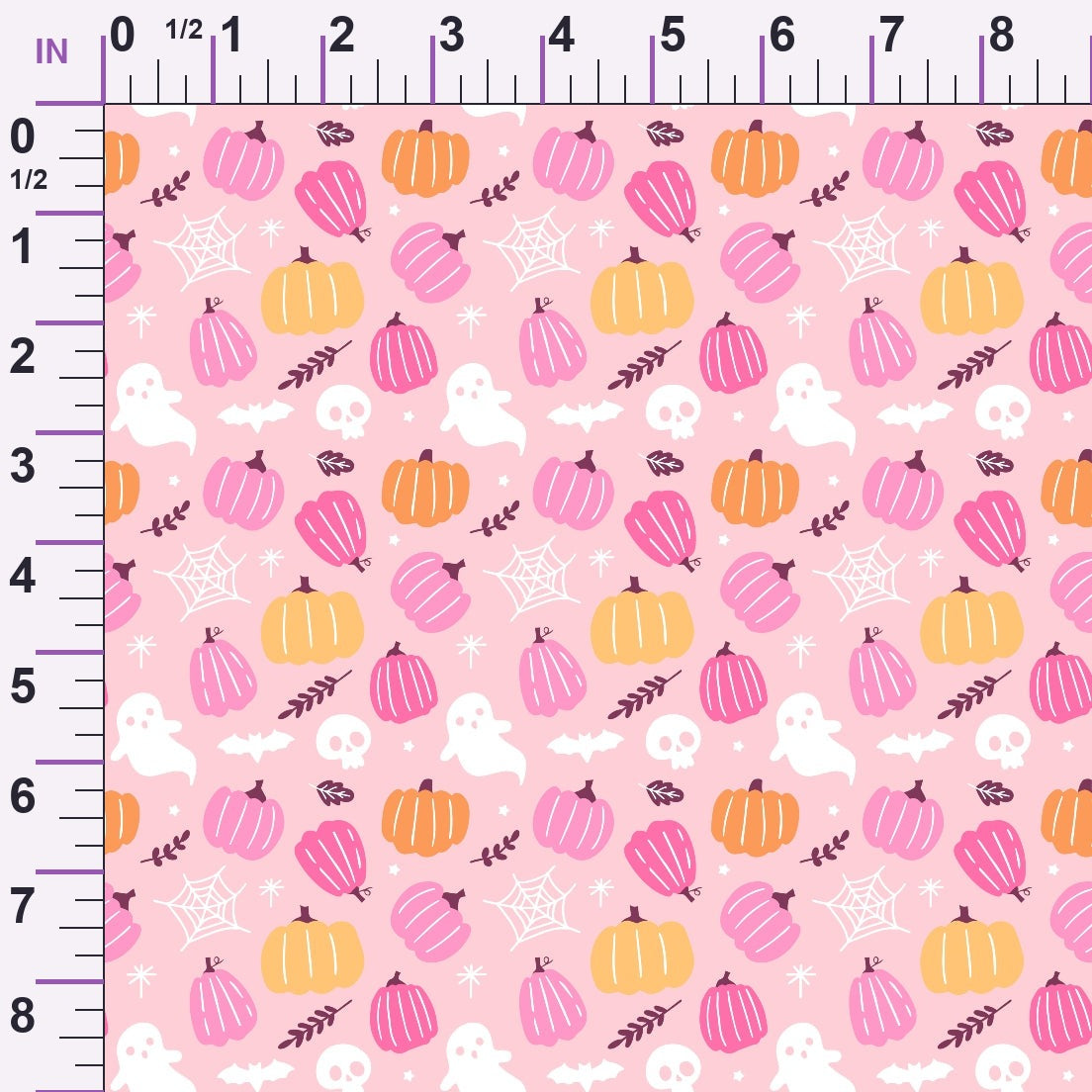 Pastel Spooks Pattern 11 Minky Fabric