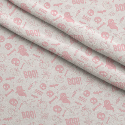 Pastel Spooks Pattern 2 Minky Fabric