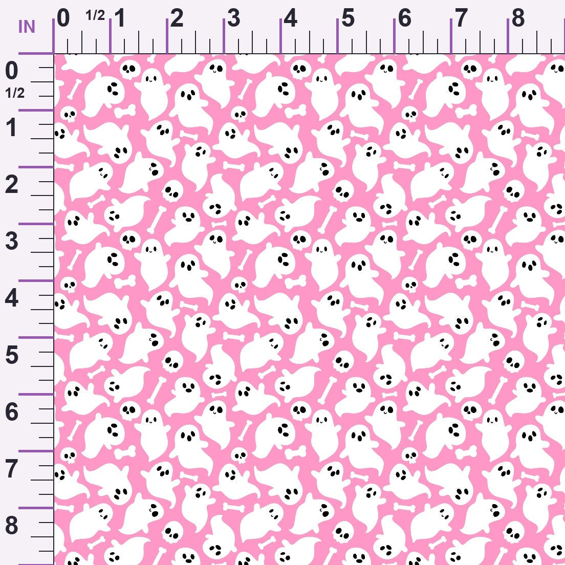 Pastel Spooks Pattern 20 Minky Fabric