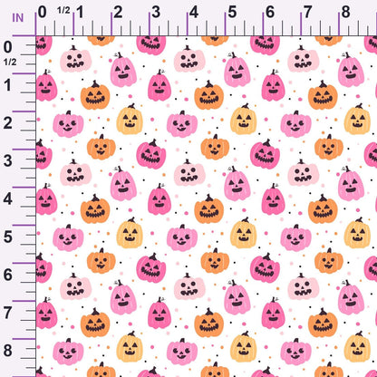 Pastel Spooks Pattern 7 Minky Fabric