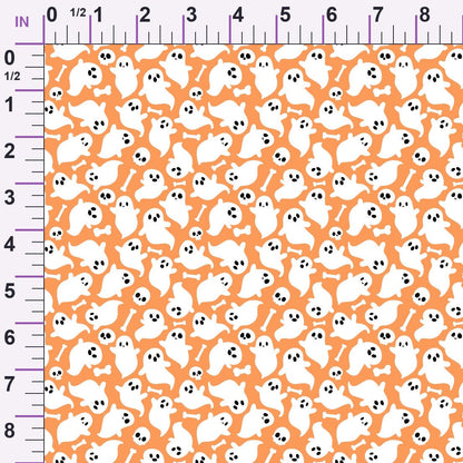 Pastel Spooks Pattern 9 Minky Fabric