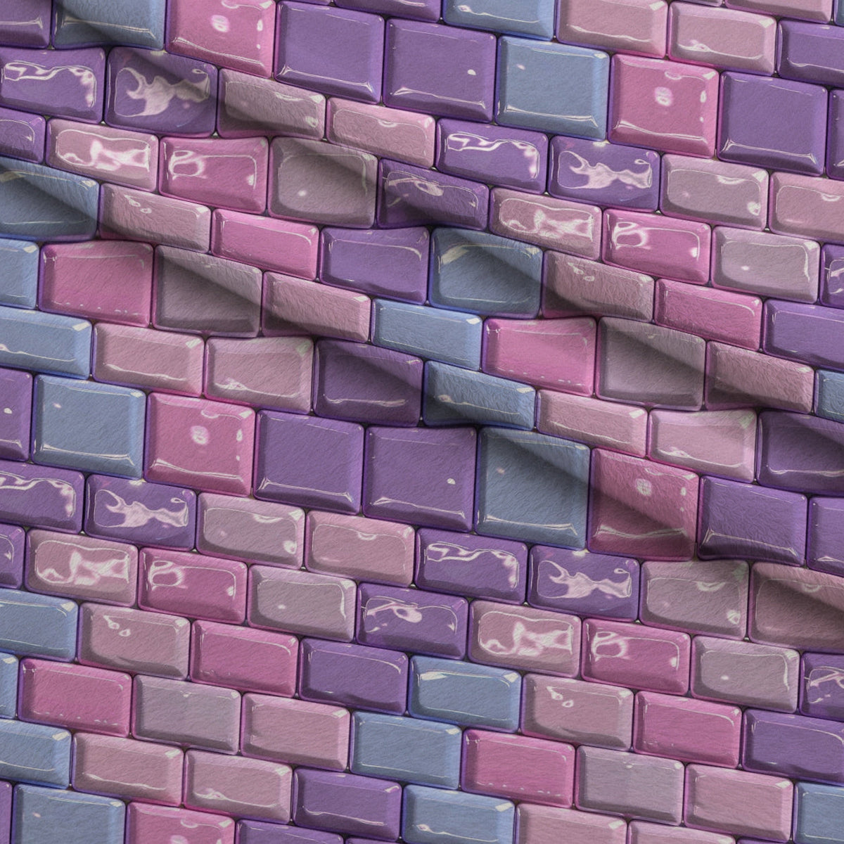 Pastel Sweethearts Pattern 10 Minky Fabric