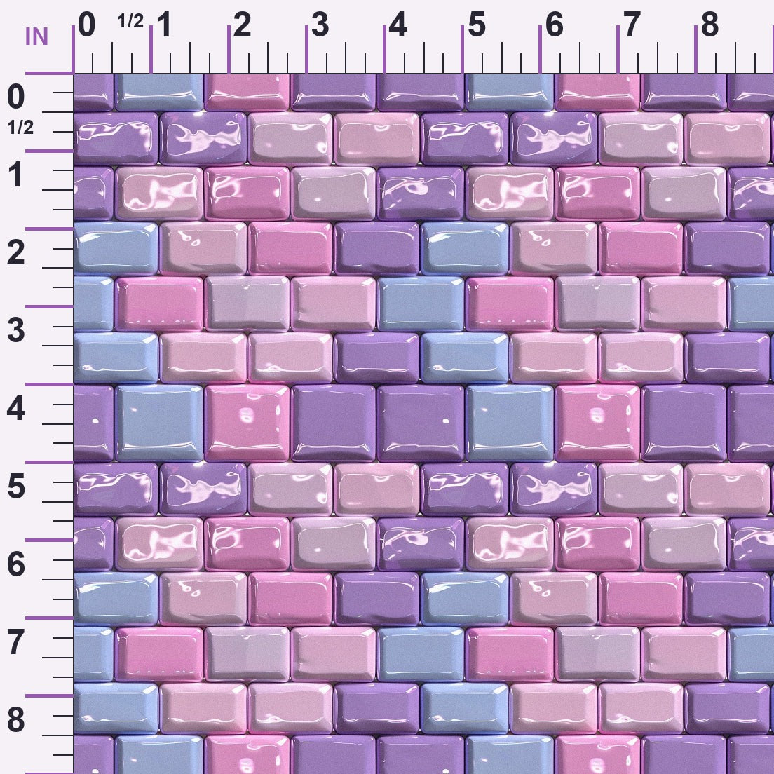 Pastel Sweethearts Pattern 10 Minky Fabric