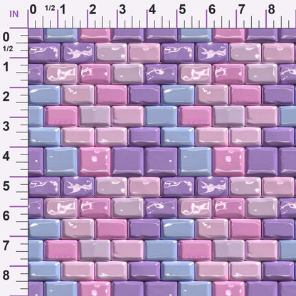 Pastel Sweethearts Pattern 10 Minky Fabric