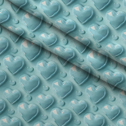 Pastel Sweethearts Pattern 18 Minky Fabric