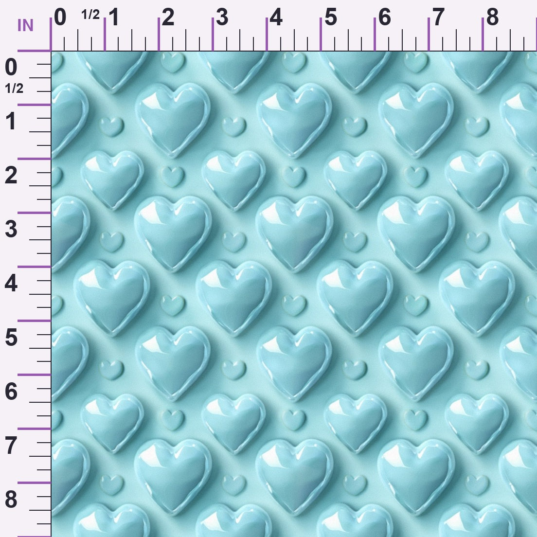 Pastel Sweethearts Pattern 18 Minky Fabric