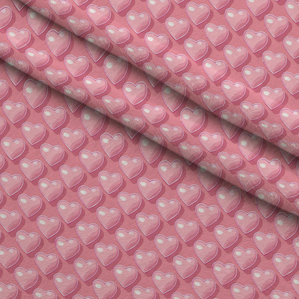 Pastel Sweethearts Pattern 19 Minky Fabric