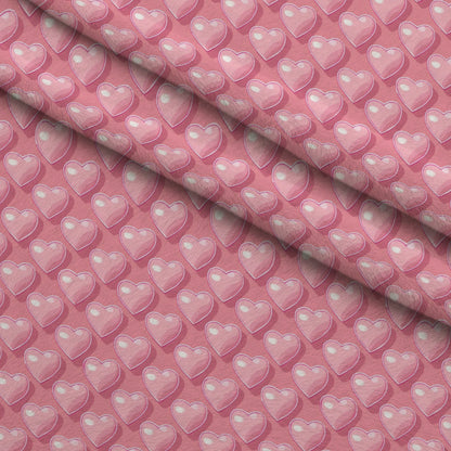 Pastel Sweethearts Pattern 19 Minky Fabric
