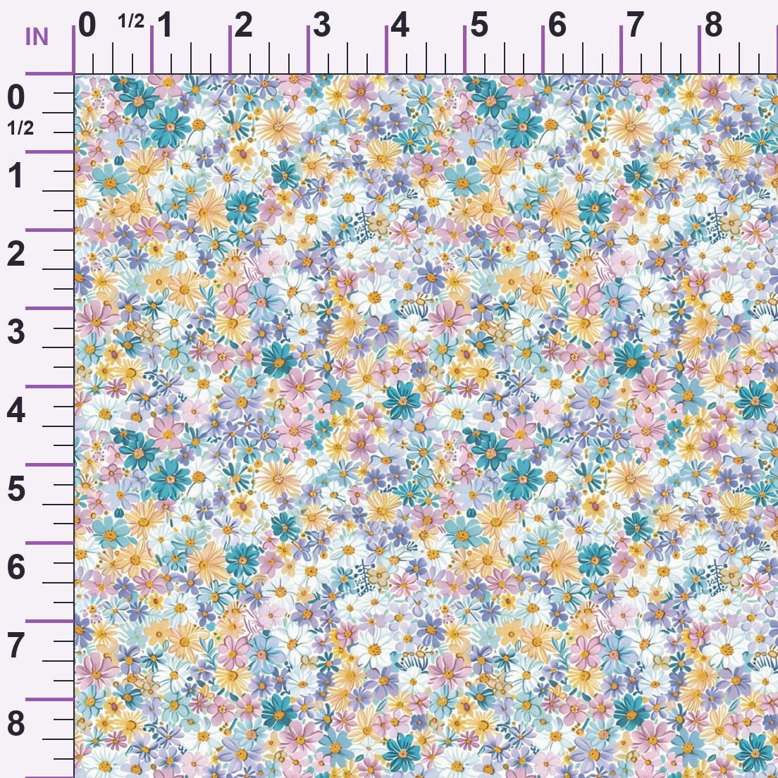 Pastel Sweethearts Pattern 20 Minky Fabric