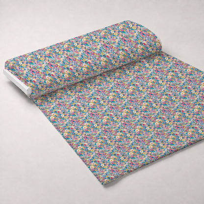 Pastel Sweethearts Pattern 3 Minky Fabric